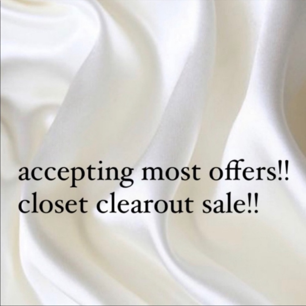 Accepting most offers!